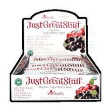 Betty Lou’s Just Great Stuff Superberry Acai Bar (12×1.5 Oz)