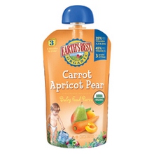 Earth’s Best Pear Carrot Apricot 3rd Puree (2x6x4.2Oz)