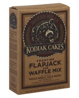 Kodiak Cakes Whole Wheat Honey Oat Flapjack/Waffle Mix (6×24 Oz)