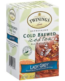 Twinings Cold Brew Citrus Twist Iced Tea (6×20 Bag)