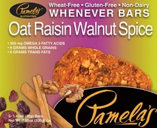 Pamela’s Oat Raisin Walnut Spice Bars (6×5 CT)