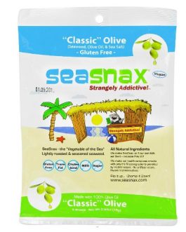 SeaSnax Classic Olive Family 4 Pack (4×2.16 Oz)