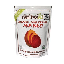 Nature’s All Foods Free Trade Freeze Dried Raw Mango (12×1.2 Oz)