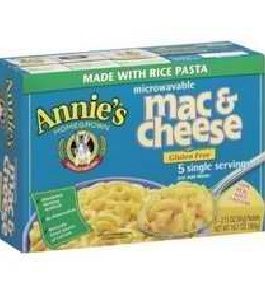 Annie’s Homegrown Rice Pasta & Wisconsin Cheddar Mac & Cheese (6×10.7 Oz)