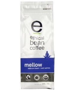 Ethical Bean Mellow Medium Roast Coffee (6×12 Oz)