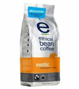 Ethical Bean Exotic Medium Roast Coffee (6×12 Oz)