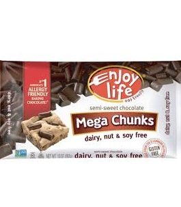 Enjoy Life Mega Chocolate Chunk Baking (12×10 Oz)