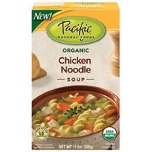 Pacific Natural Chicken Noodle Soup (12×17.6Oz)