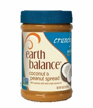 Earth Balance Crunchy Coconut Peanut Butter (12×16 Oz)