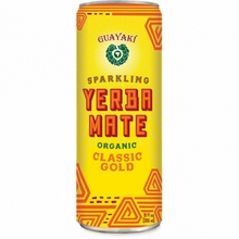 Guayaki Classic Gold Sparkling Mate (12×12 Oz)