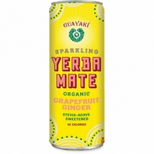 Guayaki Grapefruit Ginger Sparkling Mate (12×12 Oz)