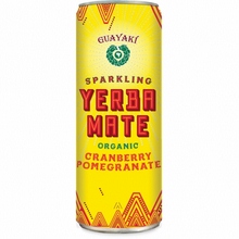 Guayaki Cranberry Pomegranate Sparkling Mate (12×12 Oz)