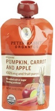 Peter Rabbit Organics Pumpkin Carrot & Apple Fruit Puree (10×4.4 Oz)