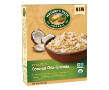 Nature’s Path Chia Plus Coconut Chia Granola (12×12.34 Oz)