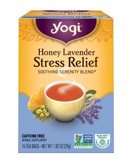 Yogi Teas Honey Lavender Stress Relief Tea (6×16 Bag)