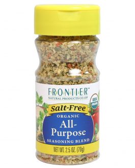 Frontier Natural All Purpose Salt Free Seasoning Blend (6×2.5 Oz)