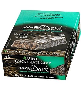 Nugo Dark Mint Chocolate Chip Nutrition Bar (12×1.76 Oz)