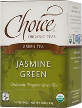 Choice Organic Teas Jasmine Green (6×16 Bag)