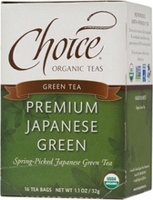 Choice Organic Teas Premium Japanese Green (6×16 Bag)