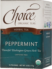 Choice Organic Teas Peppermint (6×16 Bag)