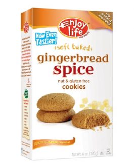 Enjoy Life Gingerbread Spice cookie Gluten Free (6×6 Oz)