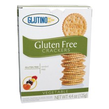 Glutino Vegetable Crackers (6x 4.4 Oz)