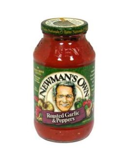 Newman’s Own Garlic & Peppers Pasta Sauce (12×24 Oz)