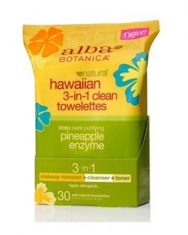 Alba Botanica 3 In 1 Clean Towelette (1×30 ct)