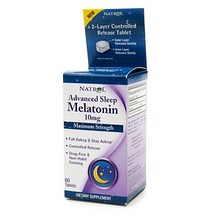 Natrol Advanced Sleep Melatonin, 10mg (60 TAB)