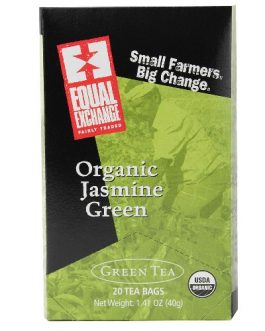 Equal Exchange Organic Jasmine Green Tea (6×20 Bag)