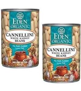 Eden Foods Cannellini Beans – White Kidney (12×29 Oz)