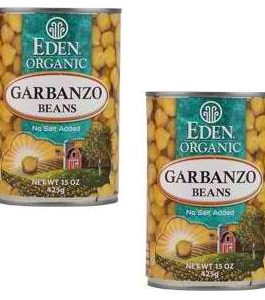 Eden Foods Garbanzo Beans (12×29 Oz)