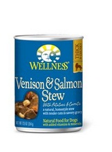 Wellness Venison & Salmon Stew with Potatoes & Carrots (12×12.5 Oz)