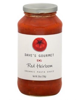 Dave’s Gourmet Pasta Sauce Red Heirloom (6×25.5 Oz)