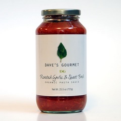 Dave’s Gourmet Roasted Garlic & Sweet Basil (6×25.5 Oz)