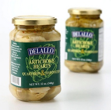 De Lallo Marinated Artichoke Hearts (12×6 Oz)