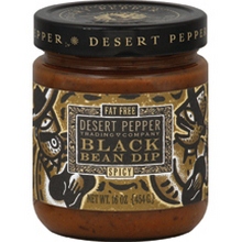 Desert Pepper Spicy Black Bean Dip (6×16 Oz)