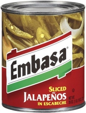 Embasa Jalapeno, Nacho Sliced (12×11 Oz)