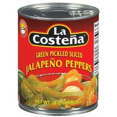 La Costena Sliced Jalapenos (12×28 Oz)