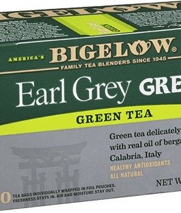 Bigelow Earl Grey Green Tea (6×20 EA)