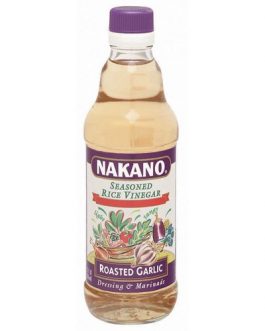 Nakano Seasoned Rice Vinegar w/ Garlic (6×12 Oz)