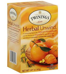 Twinings Honeybush Mandrine Orange Tea (6×20 Bag)