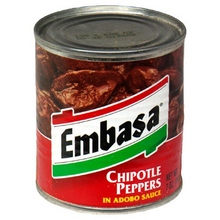 Embasa Chipotle Peppers in Adobo Sauce (12×7 Oz)